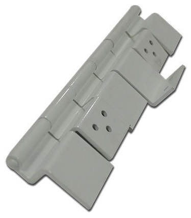 Lippert RV 6-Leaf Entry Door White Hinge Assembly